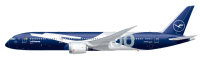 GeminiJets Boeing 787-9 Lufthansa "100th Anniversary" D-ABPU