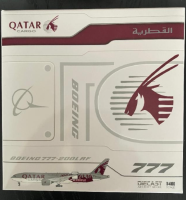 JC Wings Boeing 777-200F Qatar Cargo A7-BFG "Moved by People" "Interactive Series" 