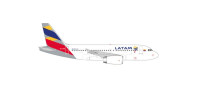 Herpa Wings  LATAM Airlines Ecuador Airbus A319 - Ecuador Flag livery  HC-CPR