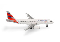 Herpa Wings LATAM Airlines Chile Airbus A320 – Chile Flag livery – CC-BLA