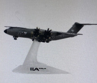 Herpa Wings Luftwaffe Airbus A400M Atlas - LTG62 / Air Transport Wing 62, Wunstorf "10 Jahre A400M"