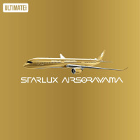 NG Model Airbus A350-1000 Starlux "Airsorayama Golden" Ultimate B-58554