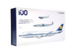 Herpa Wings Lufthansa Retro 3er-Set "100 Jahre" (Junkers JU 52, Super Star L1649A, Boeing 747-8)
